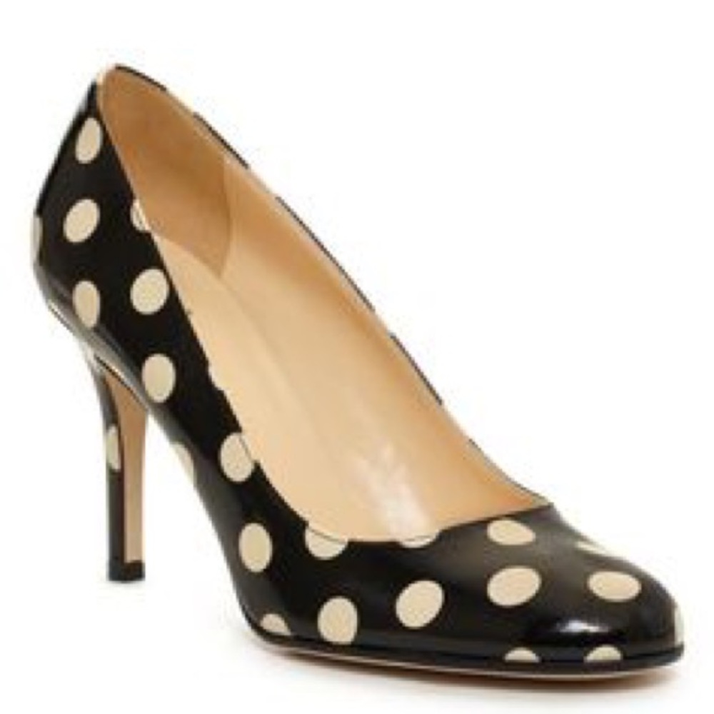Kate Spade Polka Dot Karolina Heels